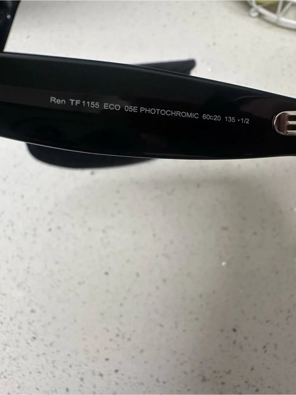 Tom Ford Black Frame Sunglasses with Brown Lenses